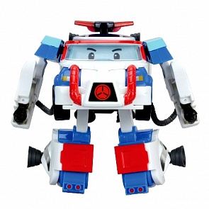 Poli Robocar. Трансформер Поли, 10 см. и костюм астронавта (Silverlit, 83311)